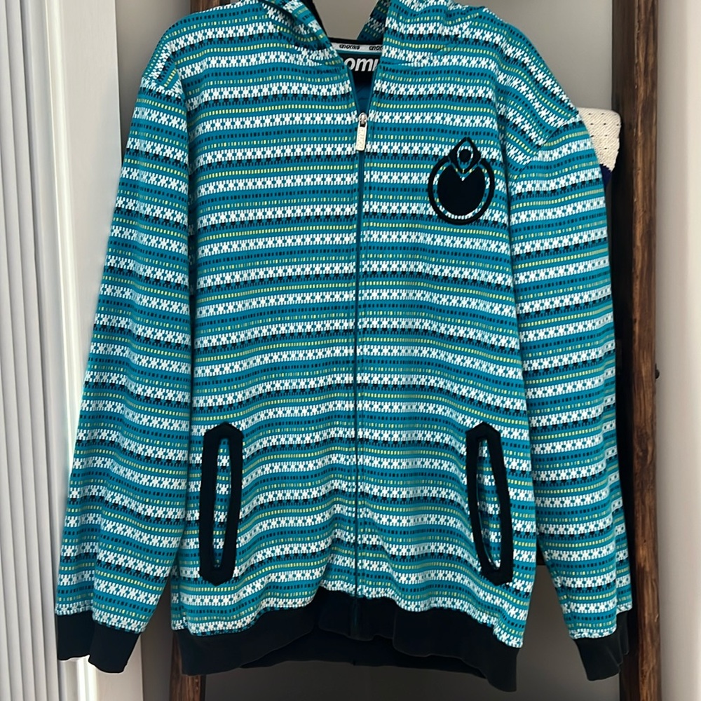 Vintage OG Nomis Men’s Full Zip Hoodie, Simon Chamberlain, Heavyweight, Sz L